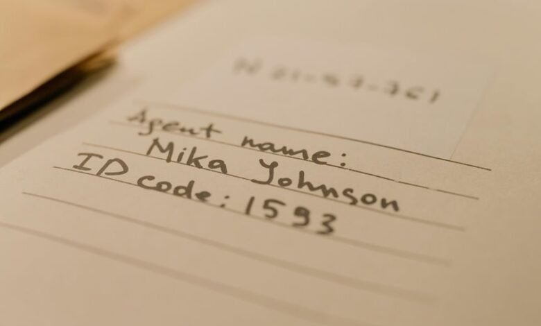 identity reveal through name